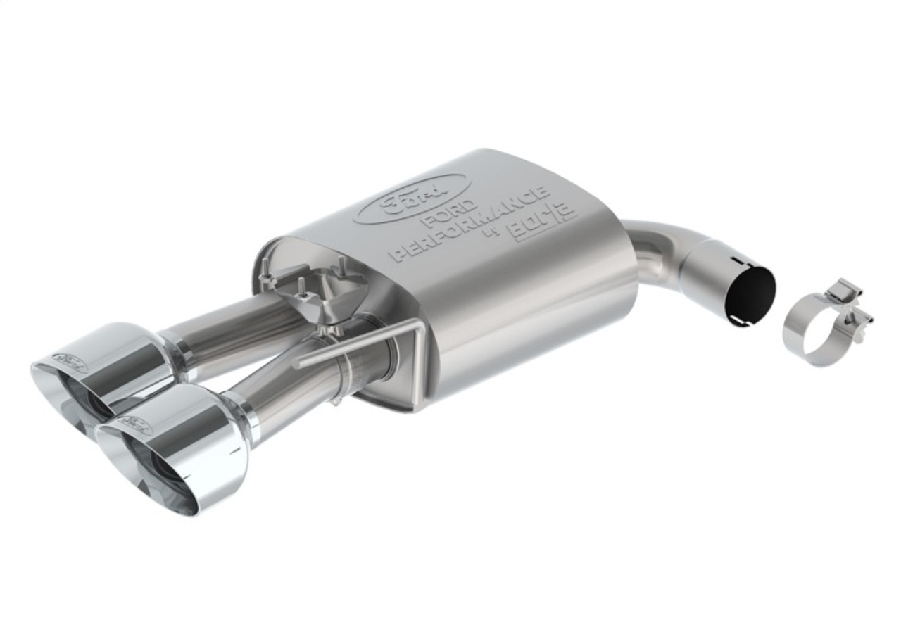 Ford Racing 2024 Mustang 5.0L Extreme Active Axle-Back w/Valance - Chrome Tip - M-5230-M5ECVA