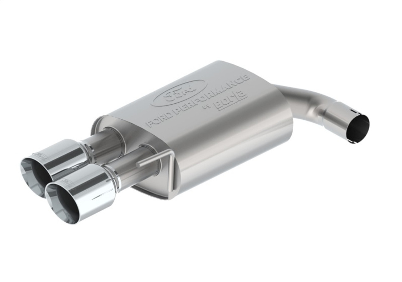 Ford Racing 2024 Mustang 5.0 Touring Non-Active Axle-Back w/GT Valance - Chrome Tip - M-5230-M5TCV