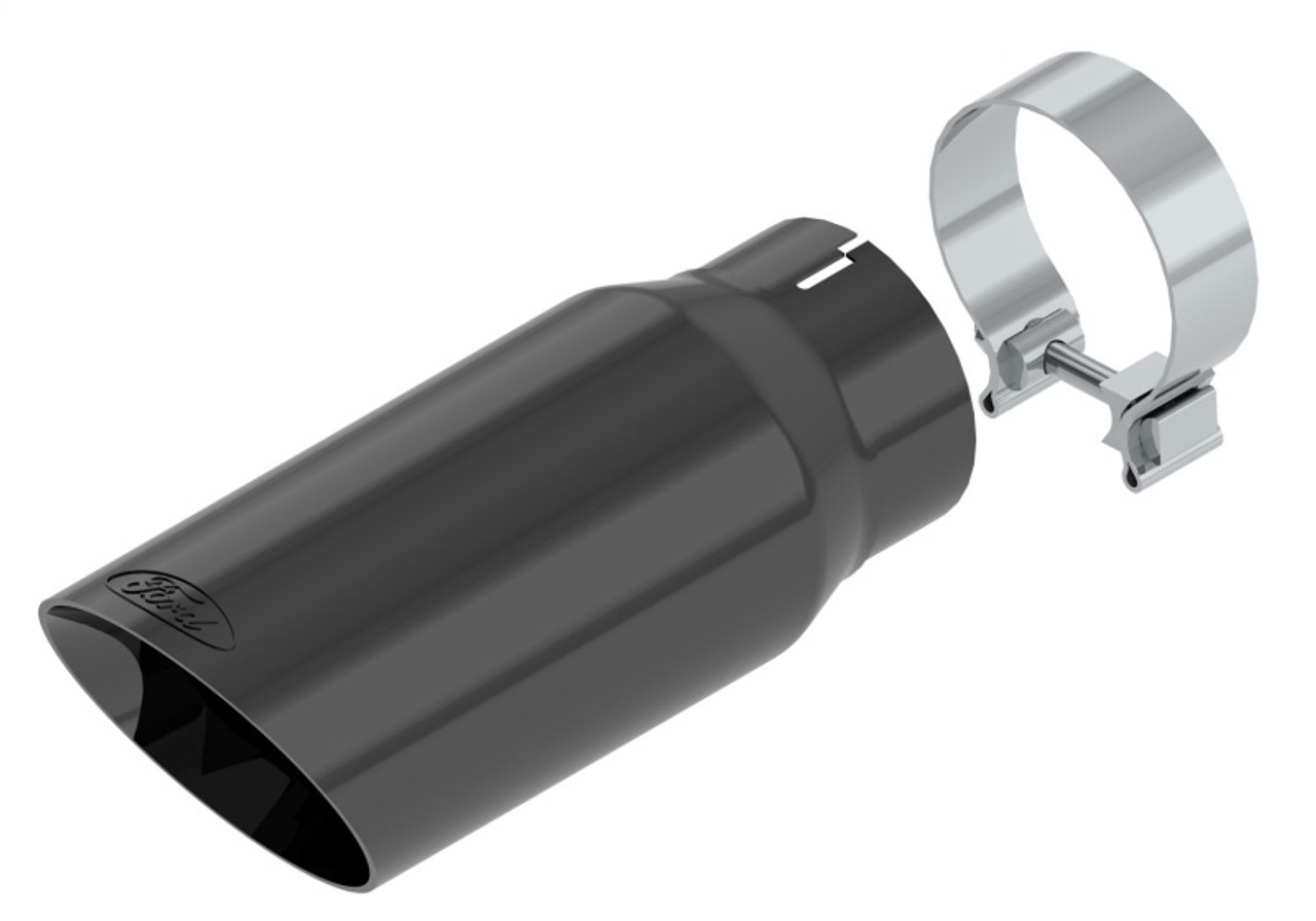 Ford Racing 17-22 Super Duty Exhaust Tip - Black Chrome - M-5260-BCT3