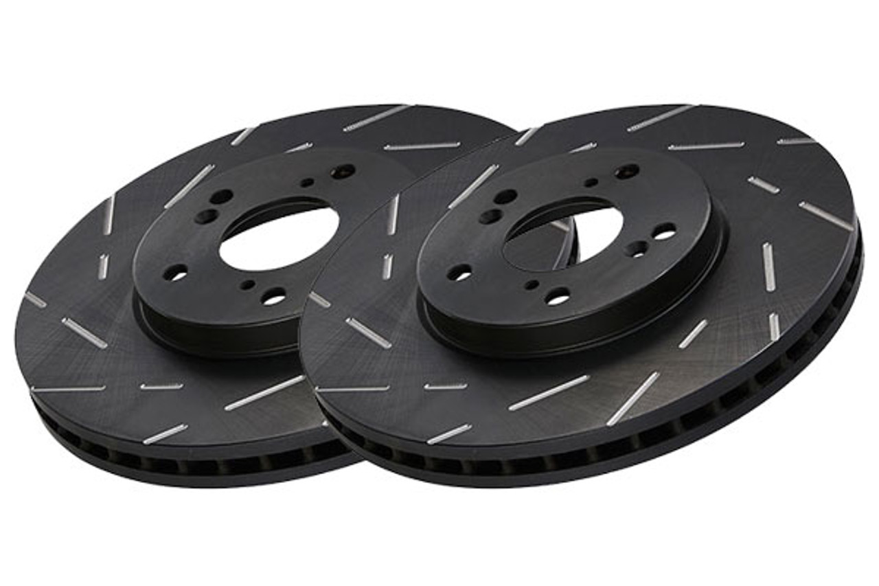 EBC Ultimax Slotted Rotors - Front - 09-15 CTS-V / 12-15 ZL1