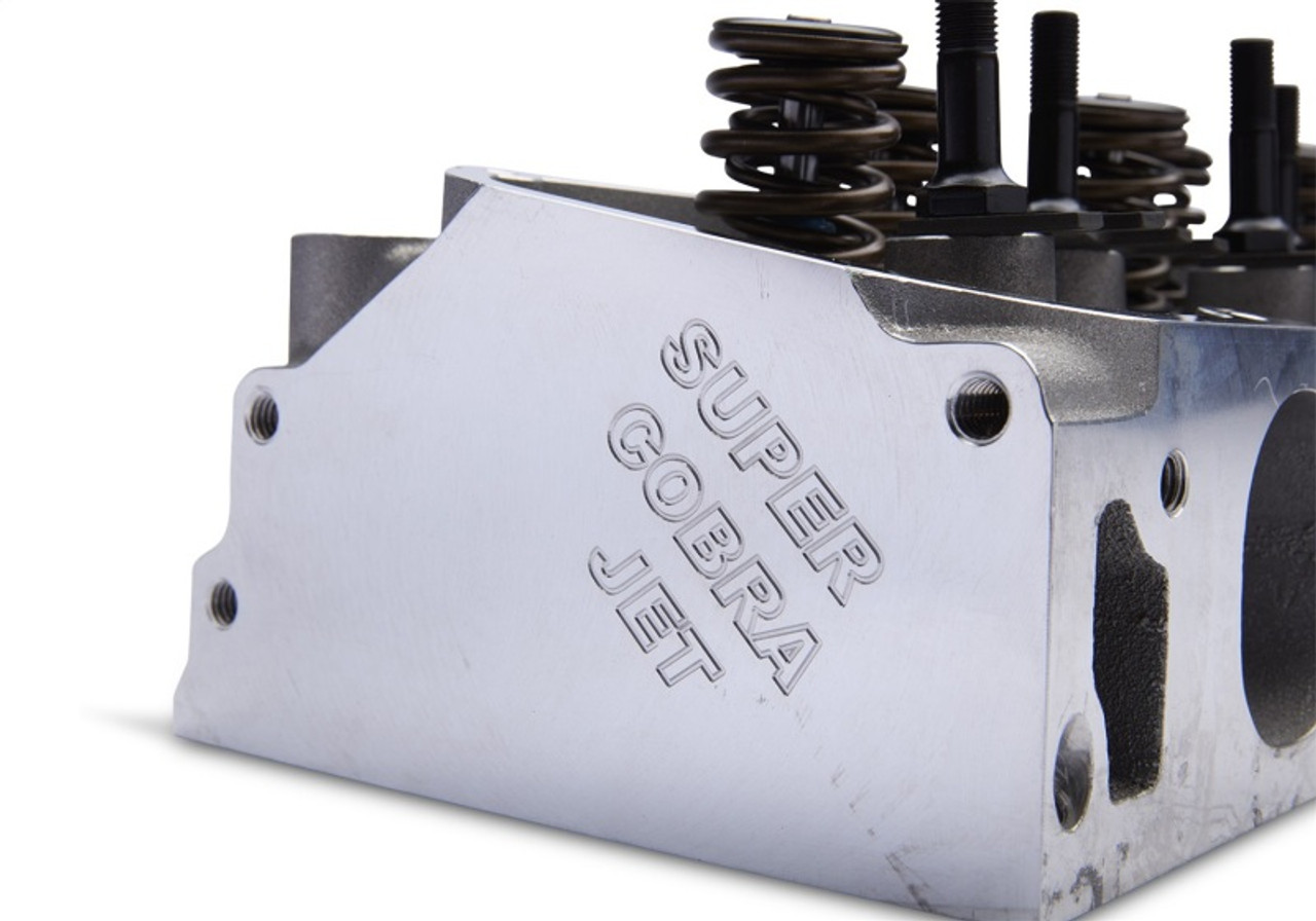 Ford Racing Super Cobra Jet Cylinder Head - Assembled with Dual Springs - M-6049-SCJA