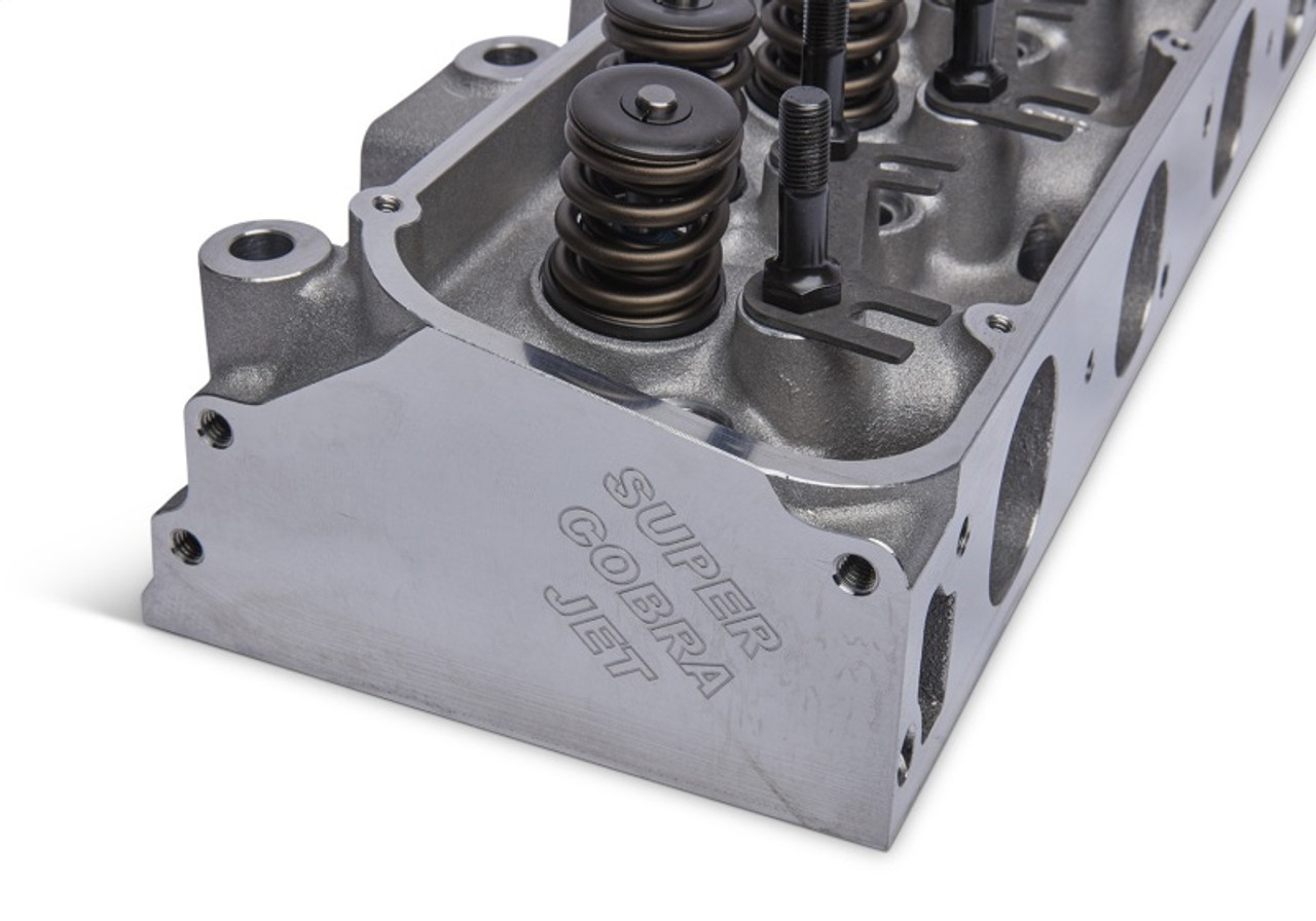 Ford Racing Super Cobra Jet Cylinder Head Assembled with Dual Springs W/Damper - M-6049-SCJB
