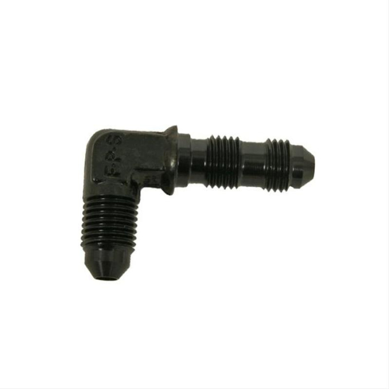Fragola -3AN x 90 Degree Bulkhead - Black - 483303-BL