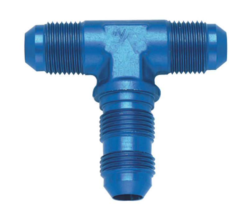 Fragola -6AN Bulkhead Tee - Blue - 483406