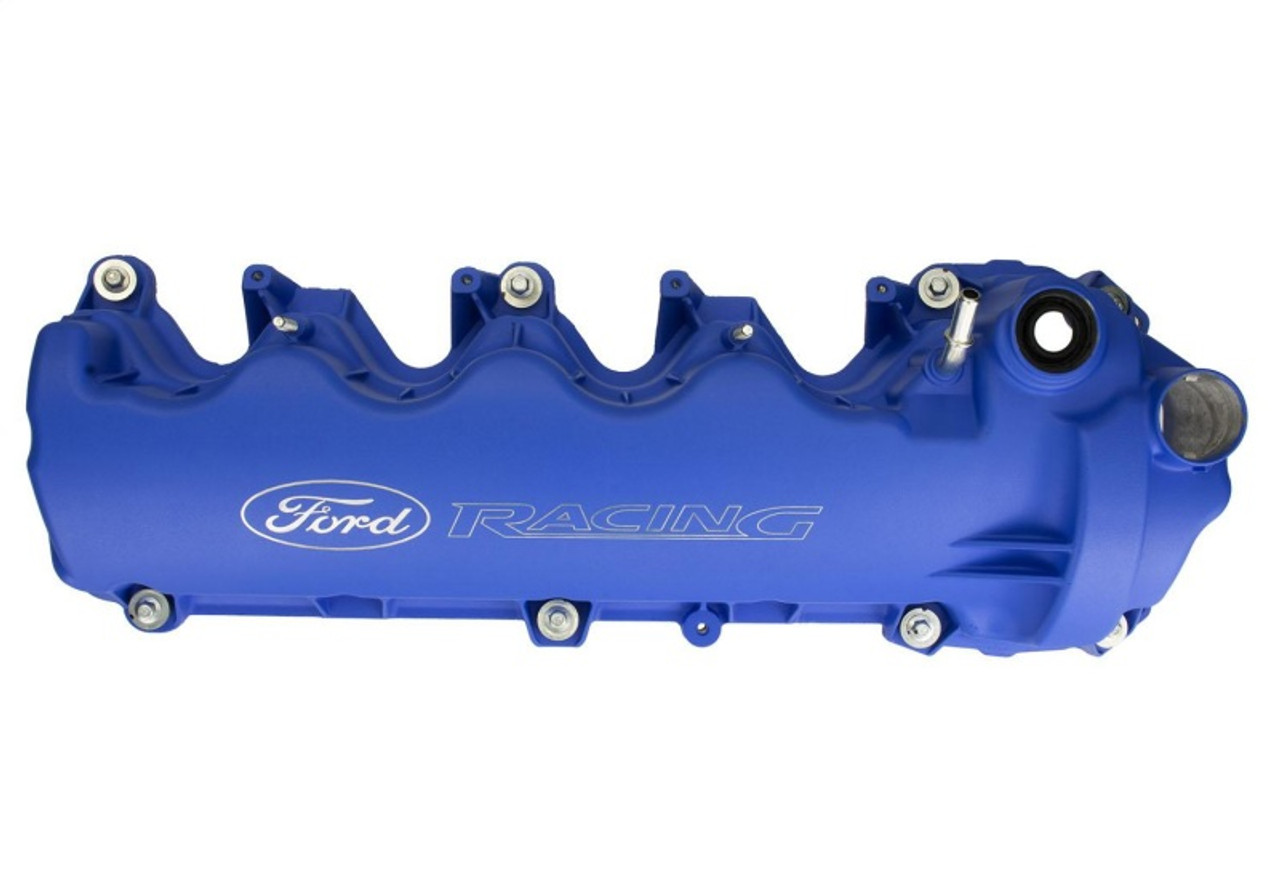 Ford Racing Blue Ford Racing Coated 3-Valve Cam Covers - M-6582-FR3VBL
