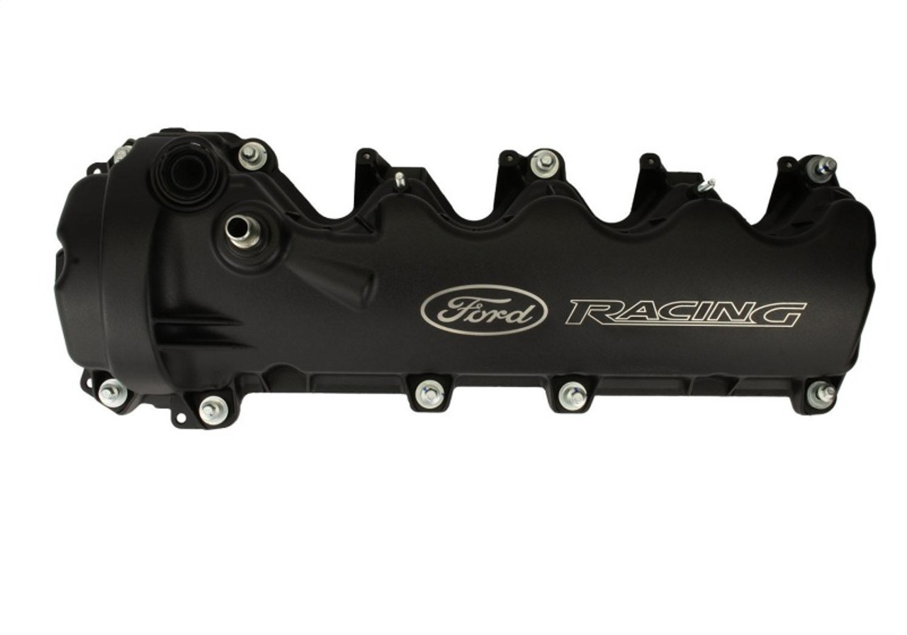 Ford Racing Black Ford Racing Coated 3-Valve Cam Covers - M-6582-FR3VBLK