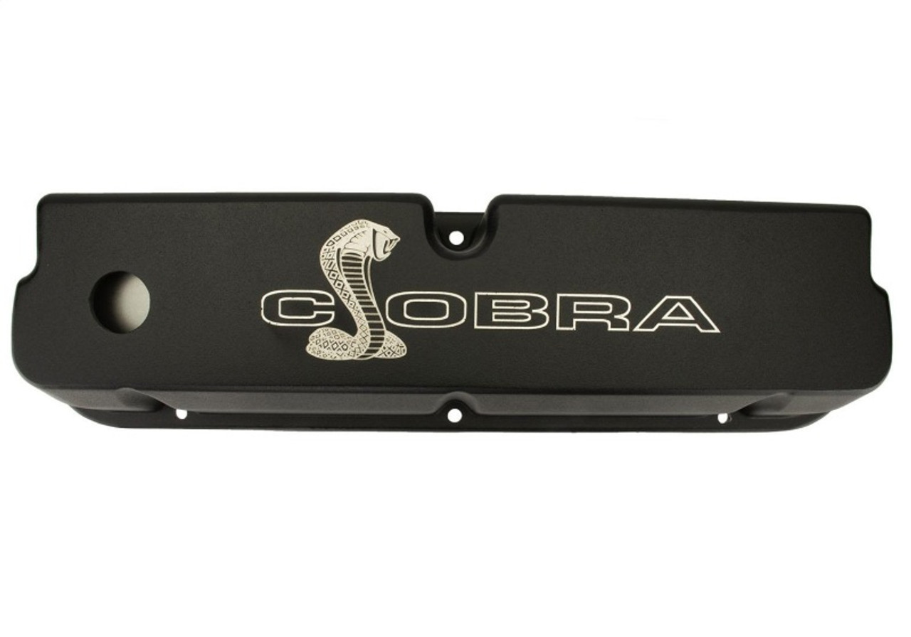 Ford Racing Black Satin Valve Covers Small Block - M-6582-LE302SBK
