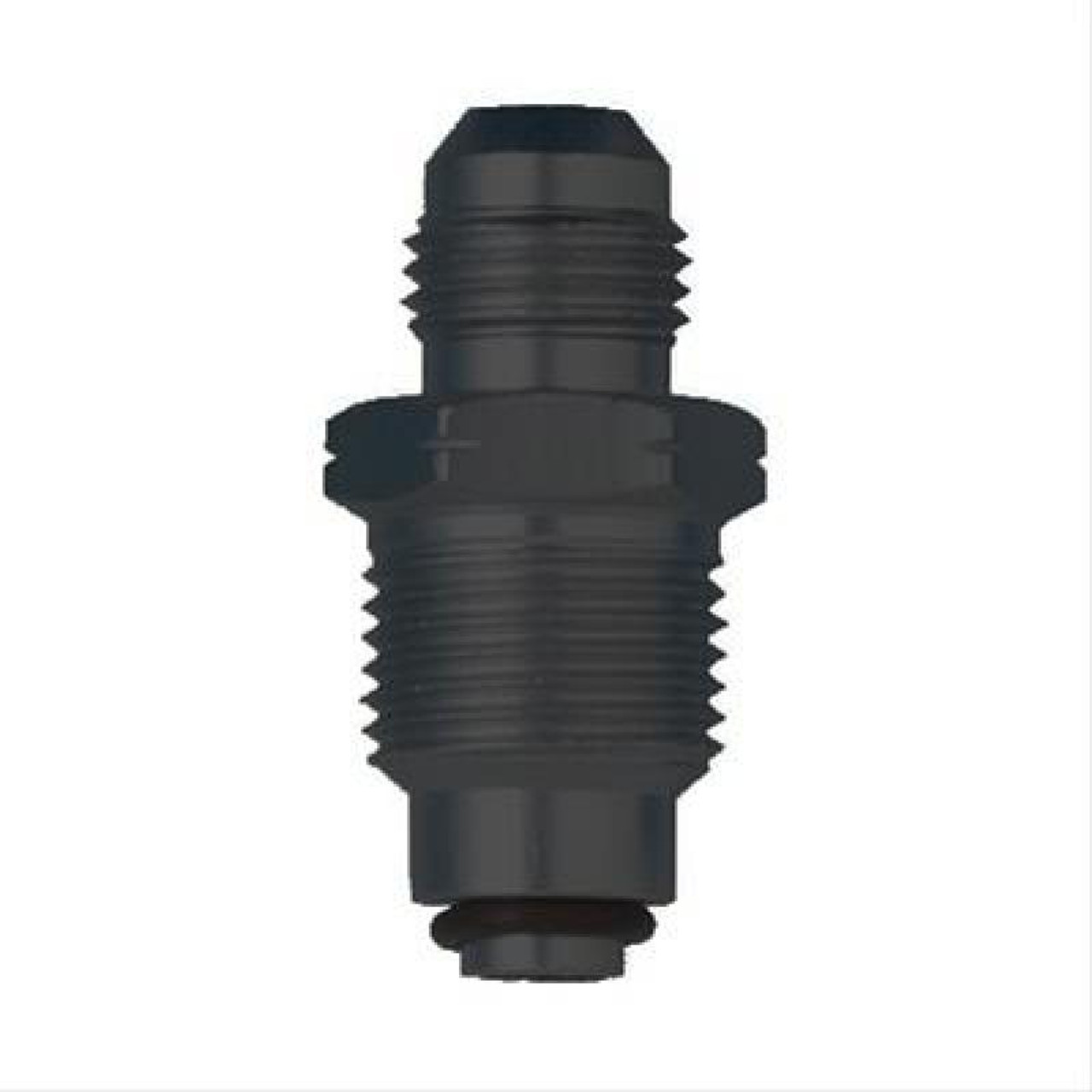 Fragola -8AN x 1-20 Male Adapter Rochester - Black - 491965-BL