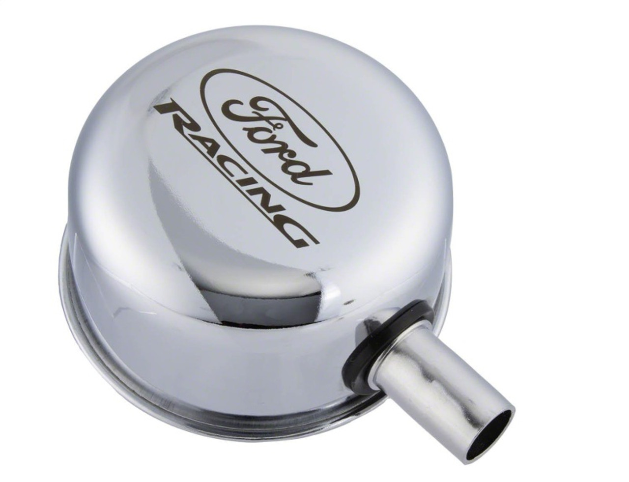 Ford Racing Chrome Breather Cap W/ Ford Racing Logo - M-6766-FRVCH