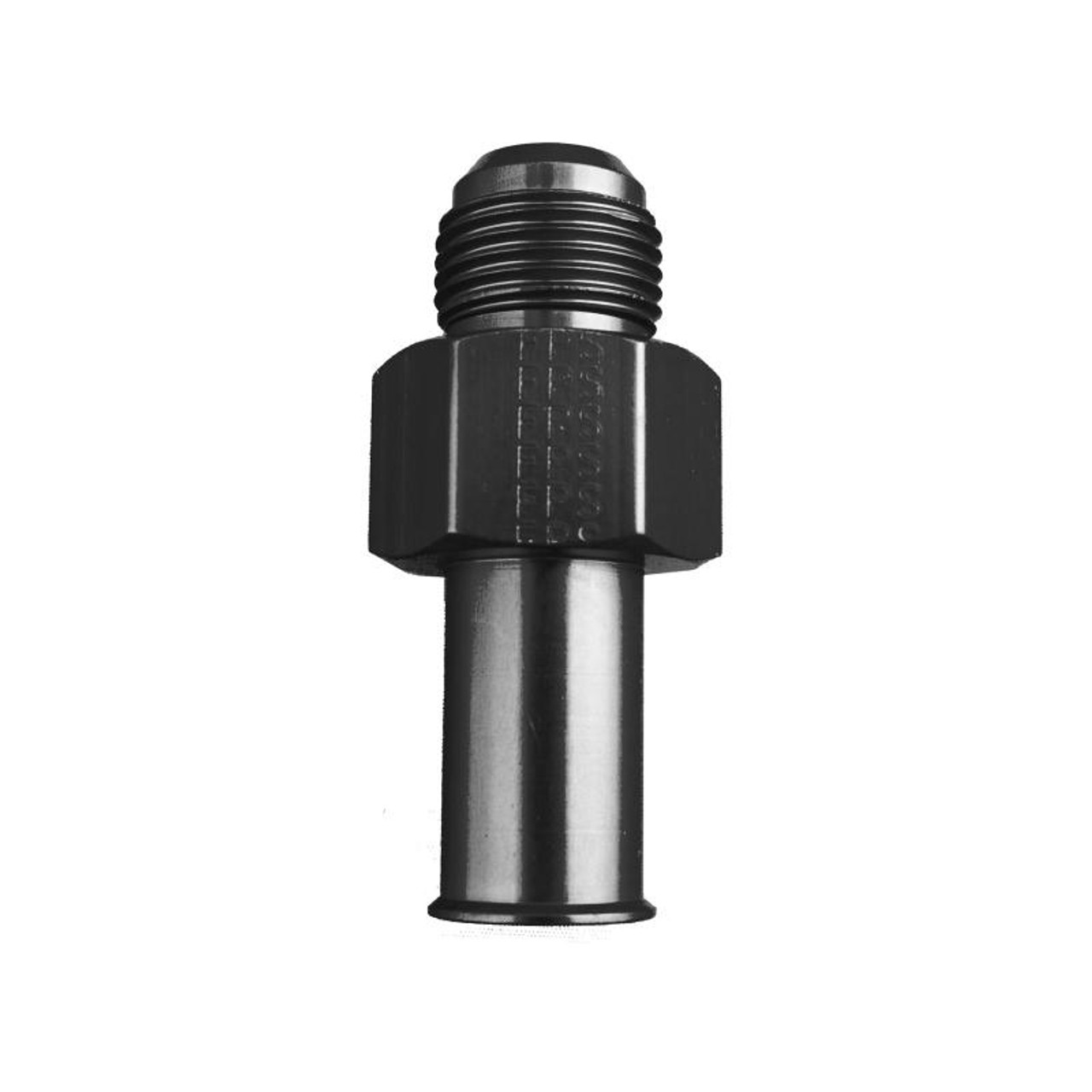 Fragola -8AN Ford EFI Tank Outlet - Black - 491991-BL