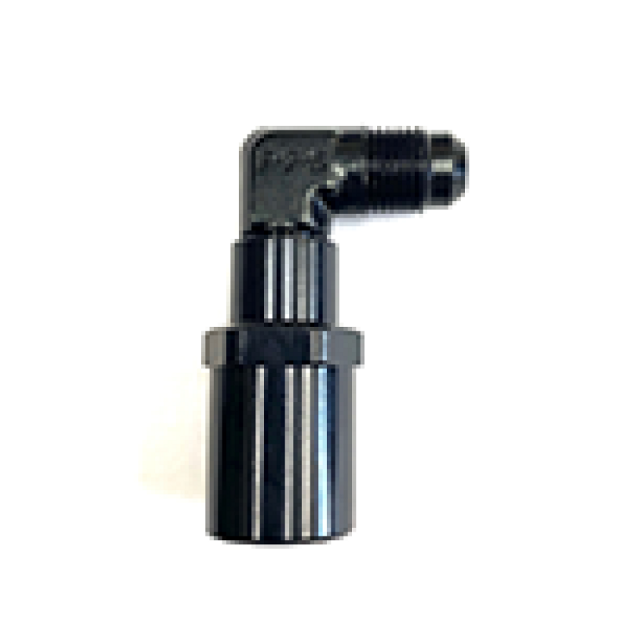 Fragola -6AN 90 Degree x 3/8 F.I. Adapter - 491998-BL