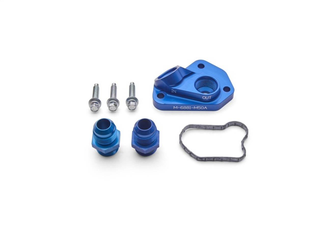 Ford Racing 2015 Coyote 5.0L Oil Line Adaptor - M-6881-M50A
