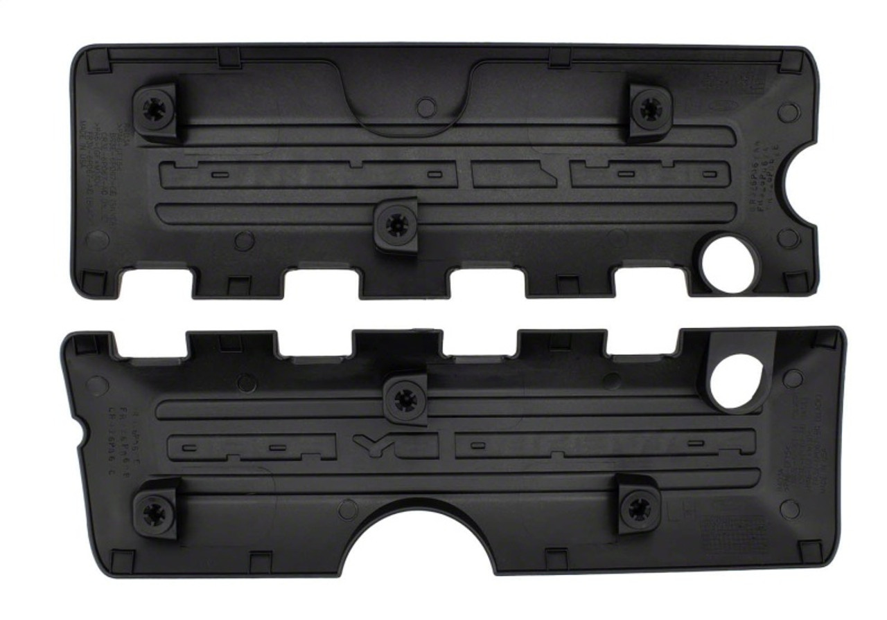 Ford Racing 11-17 Mustang 5.0L 4V / 15-18 Shelby Mustang GT350 Black Engine Coil Covers - M-6P067-M50BL