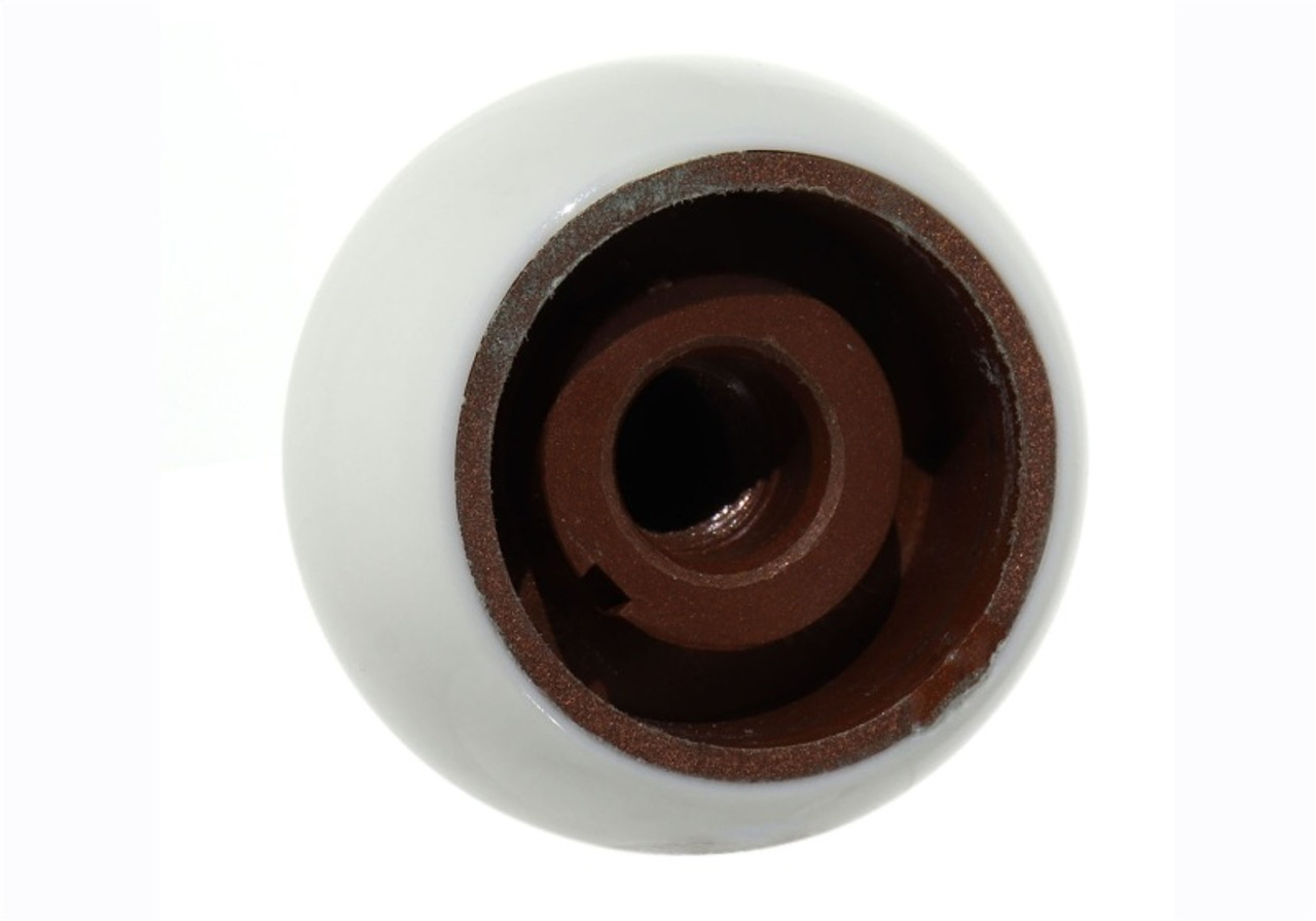 Ford Racing 15-19 Ford Mustang EcoBoost / GT w/ 6-Speed Manual Transmission Bullitt White Shift Knob - M-7213-M8B