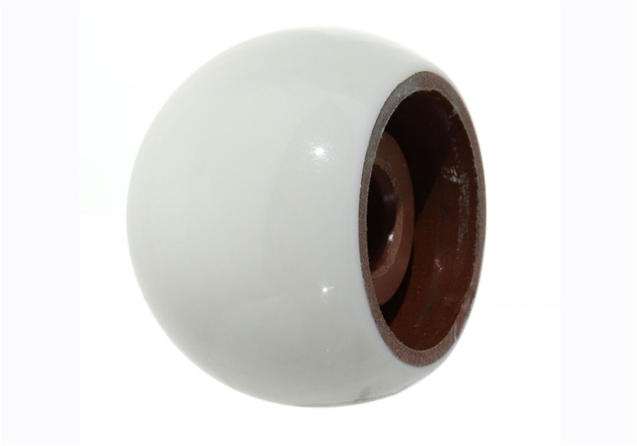 Ford Racing 15-19 Ford Mustang EcoBoost / GT w/ 6-Speed Manual Transmission Bullitt White Shift Knob - M-7213-M8B