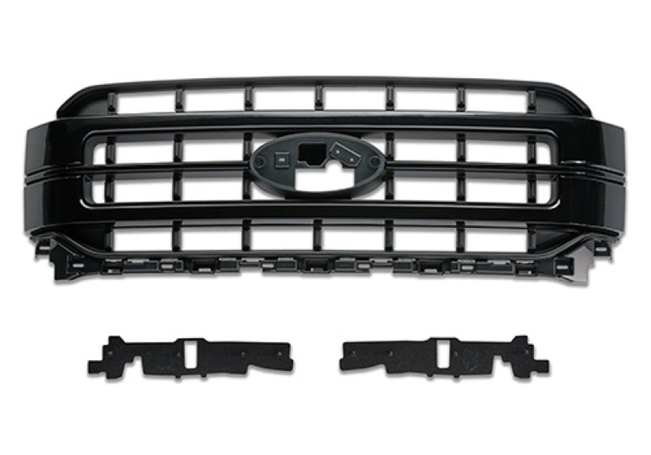 Ford Racing 2021 F-150 Black Painted Grille - M-8200-F15A