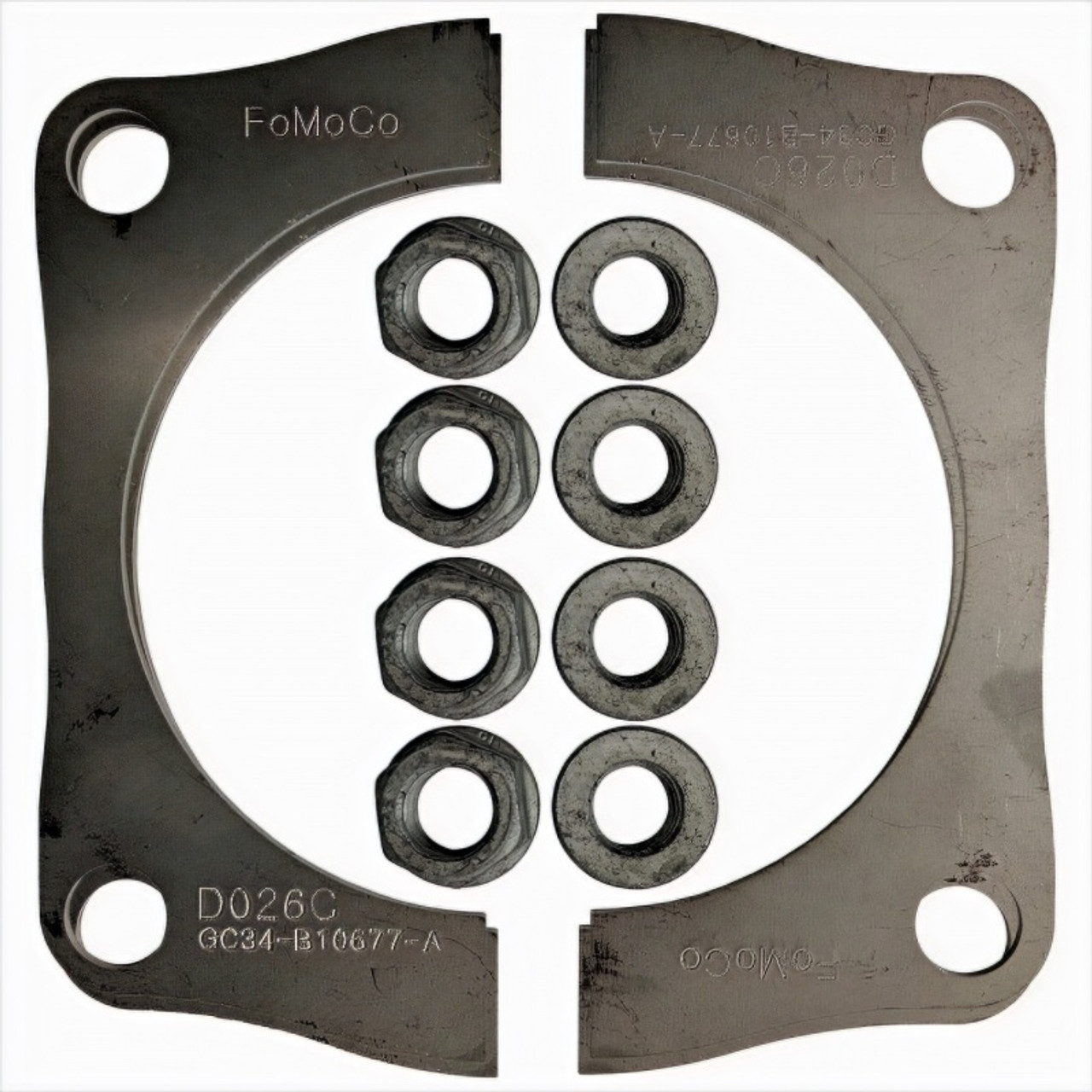 Ford Racing 05-16 Super Duty 4x4 Front Axle Knuckle Seal Shield - M-B10677-AA