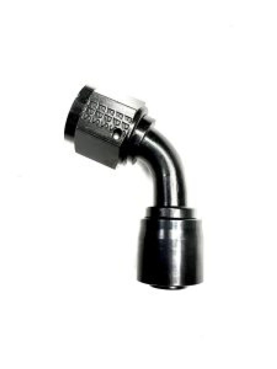 Fragola -12AN 60 Degree Fixed/Single Swivel Sport Crimp Pro Hose End - 8106012