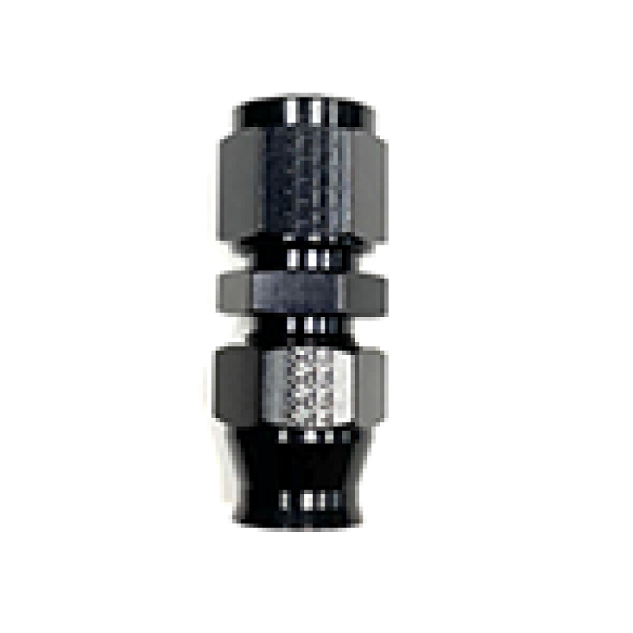 Fragola -10AN Female x 5/8in Tube AN Adapter Fitting Black - 893010-BL