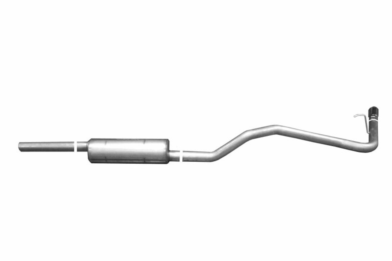 Gibson 95-99 Toyota Tacoma Base 2.4L 2.5in Cat-Back Single Exhaust - Aluminized - 18300