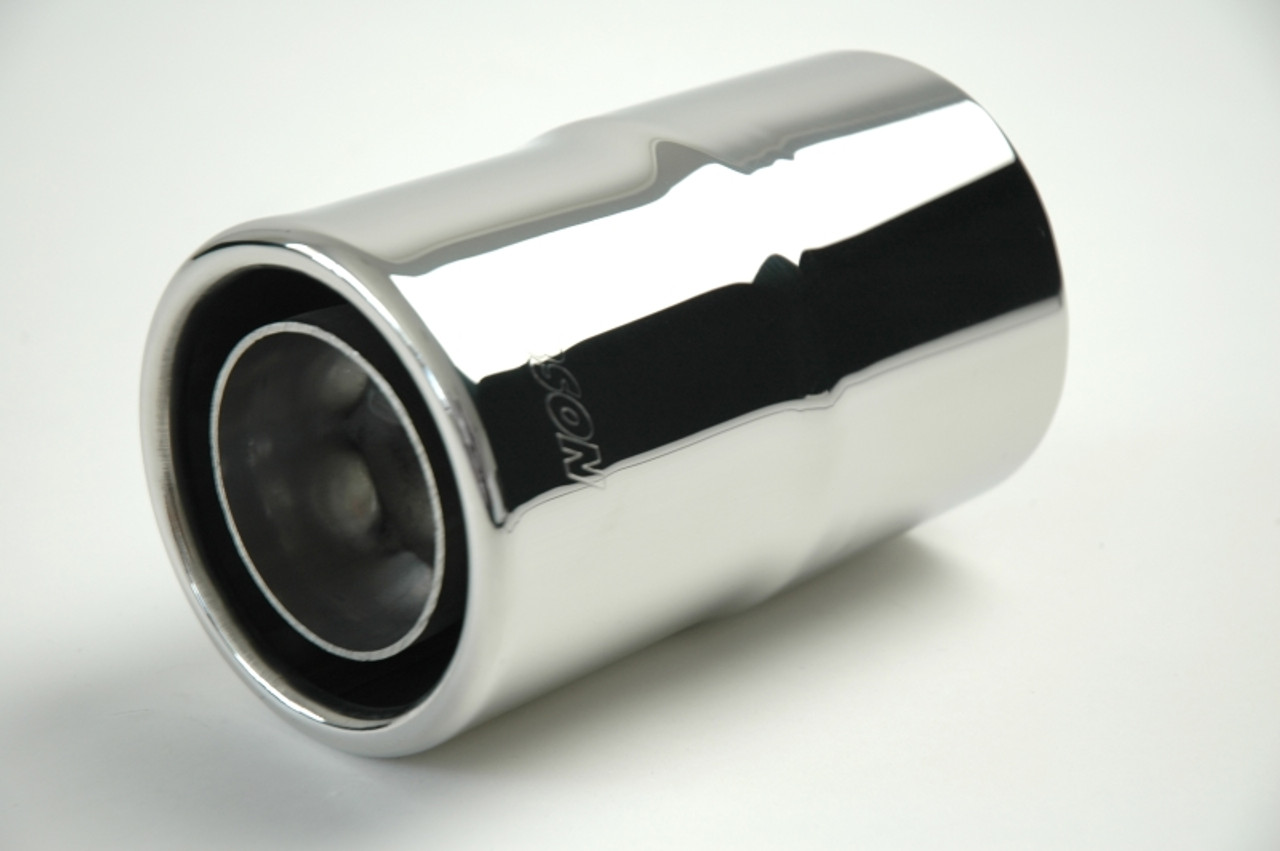 Gibson Marine Power Tip Muffler (Pair) - 4in Inlet/6.75in Length - Stainless - 310001