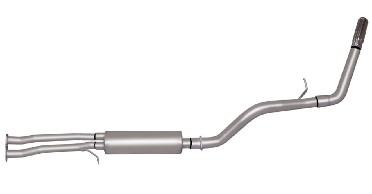 Gibson 96-98 Chevrolet C3500 Cheyenne 5.7L 3in Cat-Back Single Exhaust - Aluminized - 315511