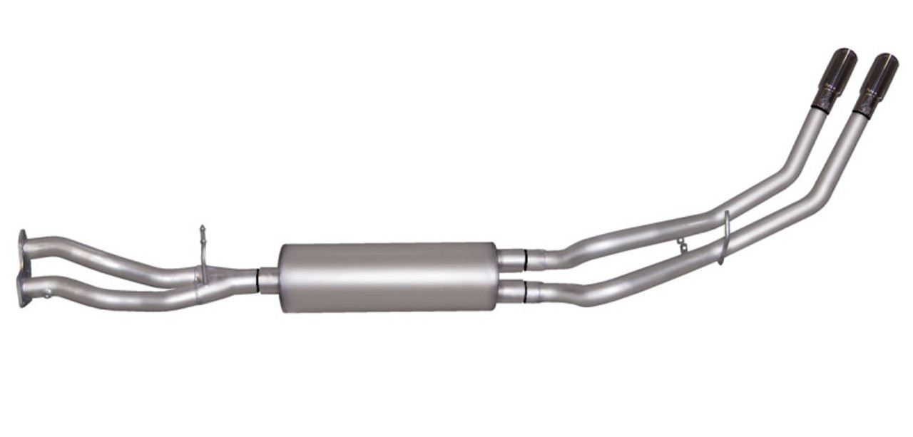 Gibson 96-99 Chevrolet Tahoe LS 5.7L 2.25in Cat-Back Dual Sport Exhaust - Aluminized - 5401