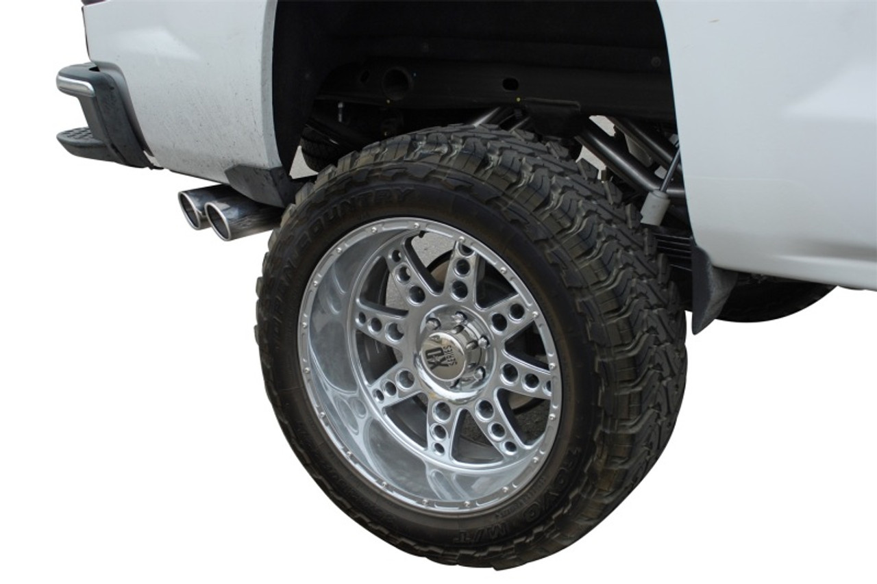 Gibson 15-18 Chevrolet Silverado 1500 LS 5.3L 3in/2.25in Cat-Back Dual Sport Exhaust - Aluminized - 5663