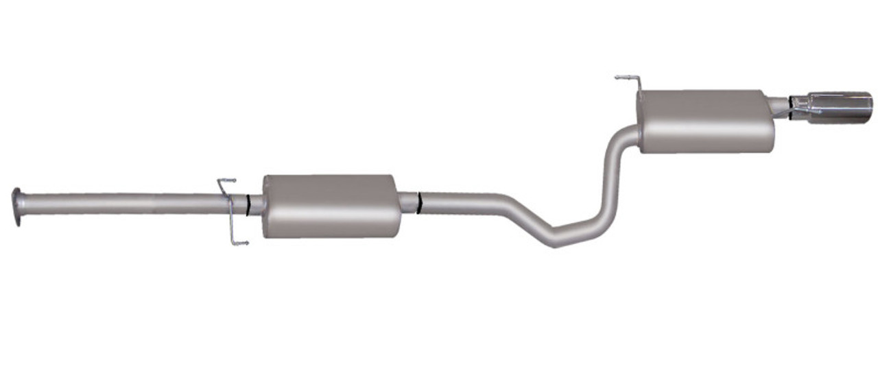 Gibson 06-12 Honda Ridgeline RT 3.5L 2.25in Cat-Back Single Exhaust - Stainless - 614000