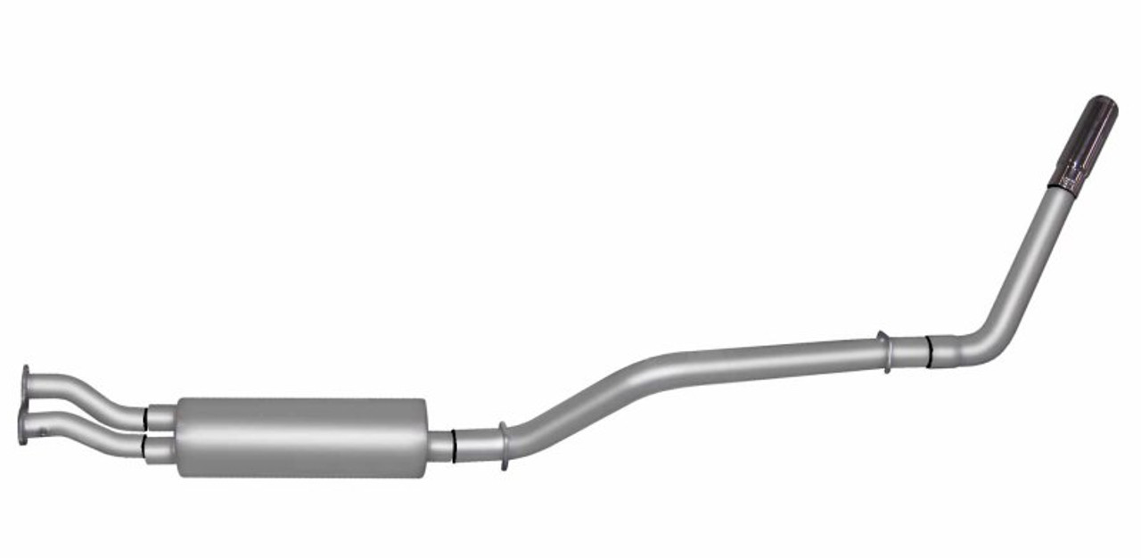Gibson 96-97 Chevrolet C1500 Base 5.7L 3in Cat-Back Single Exhaust - Stainless - 615502