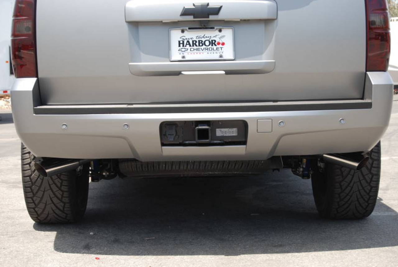 Gibson 10-14 Chevrolet Tahoe LS 5.3L 3in Cat-Back Single Exhaust - Stainless - 615616