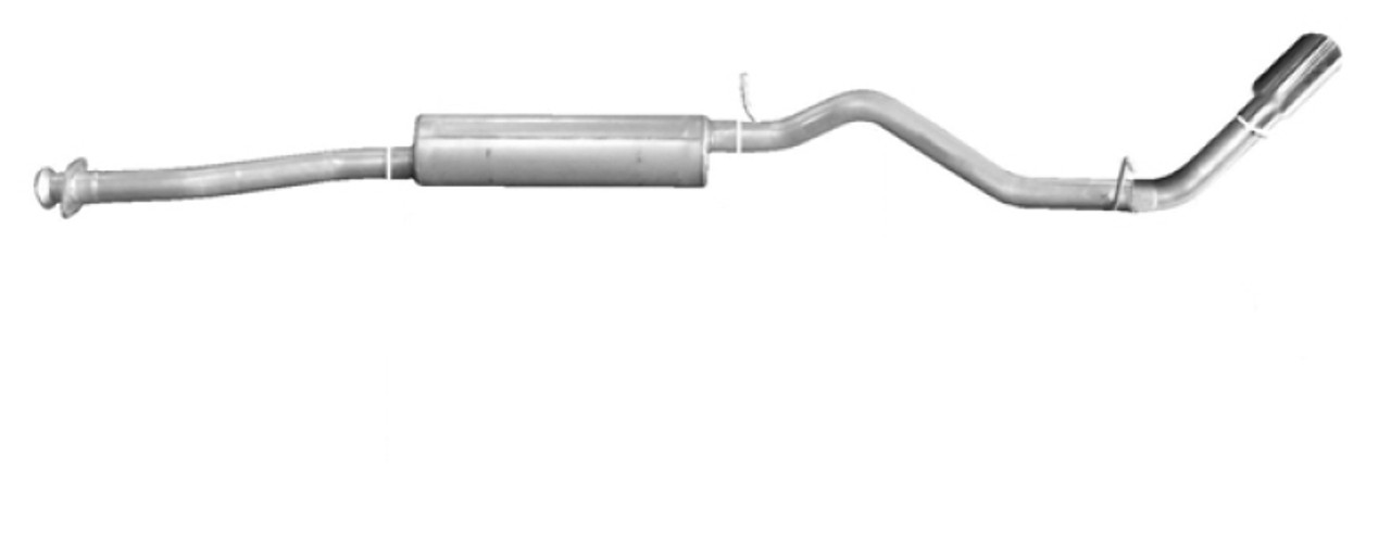 Gibson 15-22 GMC Canyon Base 2.5L 3in Cat-Back Single Exhaust - Stainless - 615634