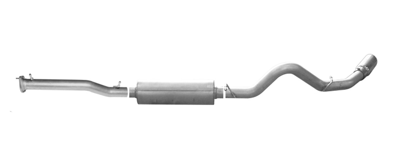 Gibson 11-19 GMC Sierra 2500 HD Denali 6.0L 3.5in Cat-Back Single Exhaust - Stainless - 616516