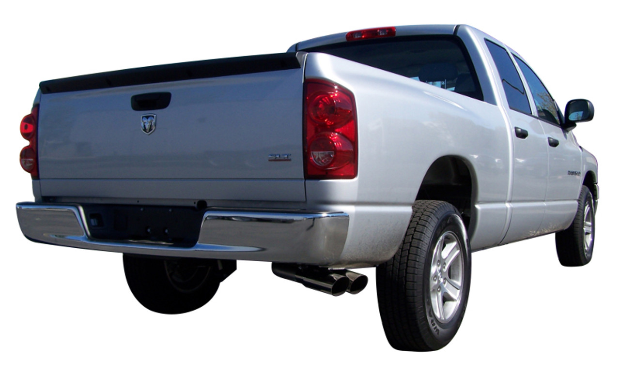 Gibson 11-13 Ram 1500 SLT 4.7L 3in Cat-Back Single Exhaust - Stainless - 616609