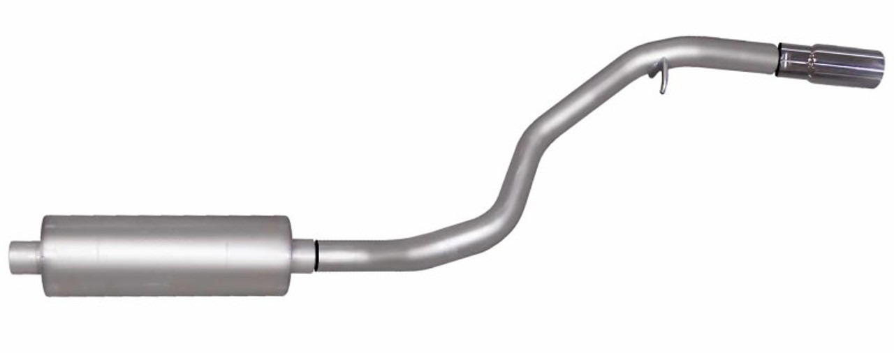 Gibson 93-95 Jeep Grand Cherokee Laredo 4.0L 2.5in Cat-Back Single Exhaust - Stainless - 617500