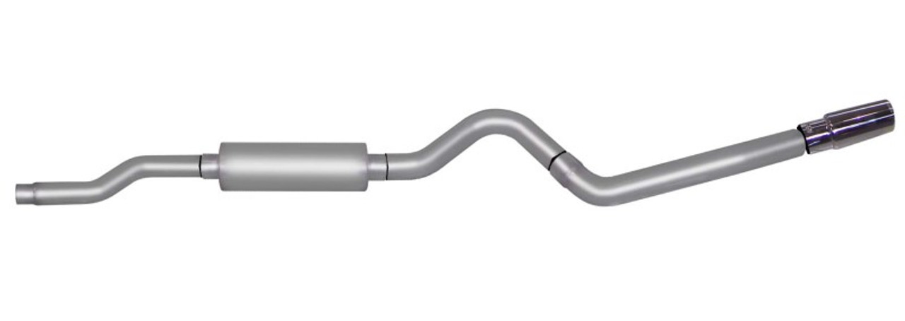 Gibson 03-07 Ford F-250 Super Duty Lariat 6.0L 4in Cat-Back Single Exhaust - Stainless - 619609