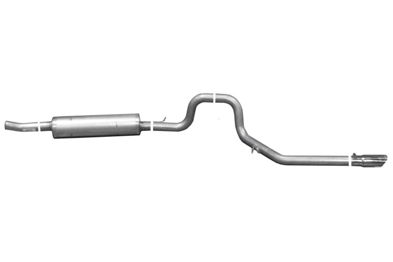 Gibson 02-05 Ford Explorer Limited 4.0L 2.5in Cat-Back Single Exhaust - Stainless - 619691