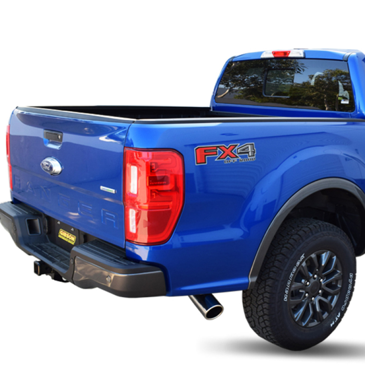 Gibson 19-22 Ford Ranger Lariat 2.3L 3in Cat-Back Single Exhaust - Stainless - 619717