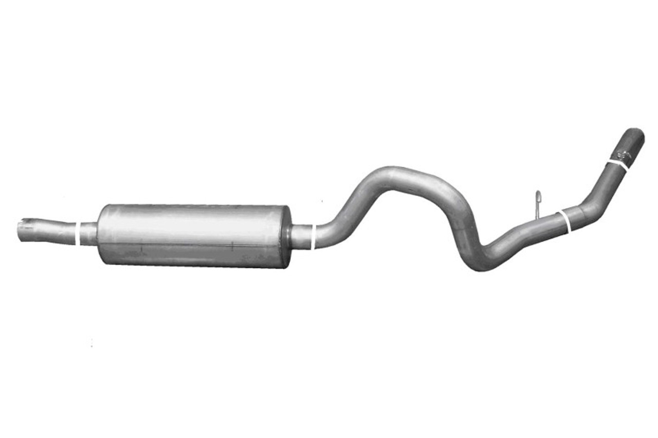 Gibson 00-05 Ford Excursion XLT 6.8L 3in Cat-Back Single Exhaust - Stainless - 619995