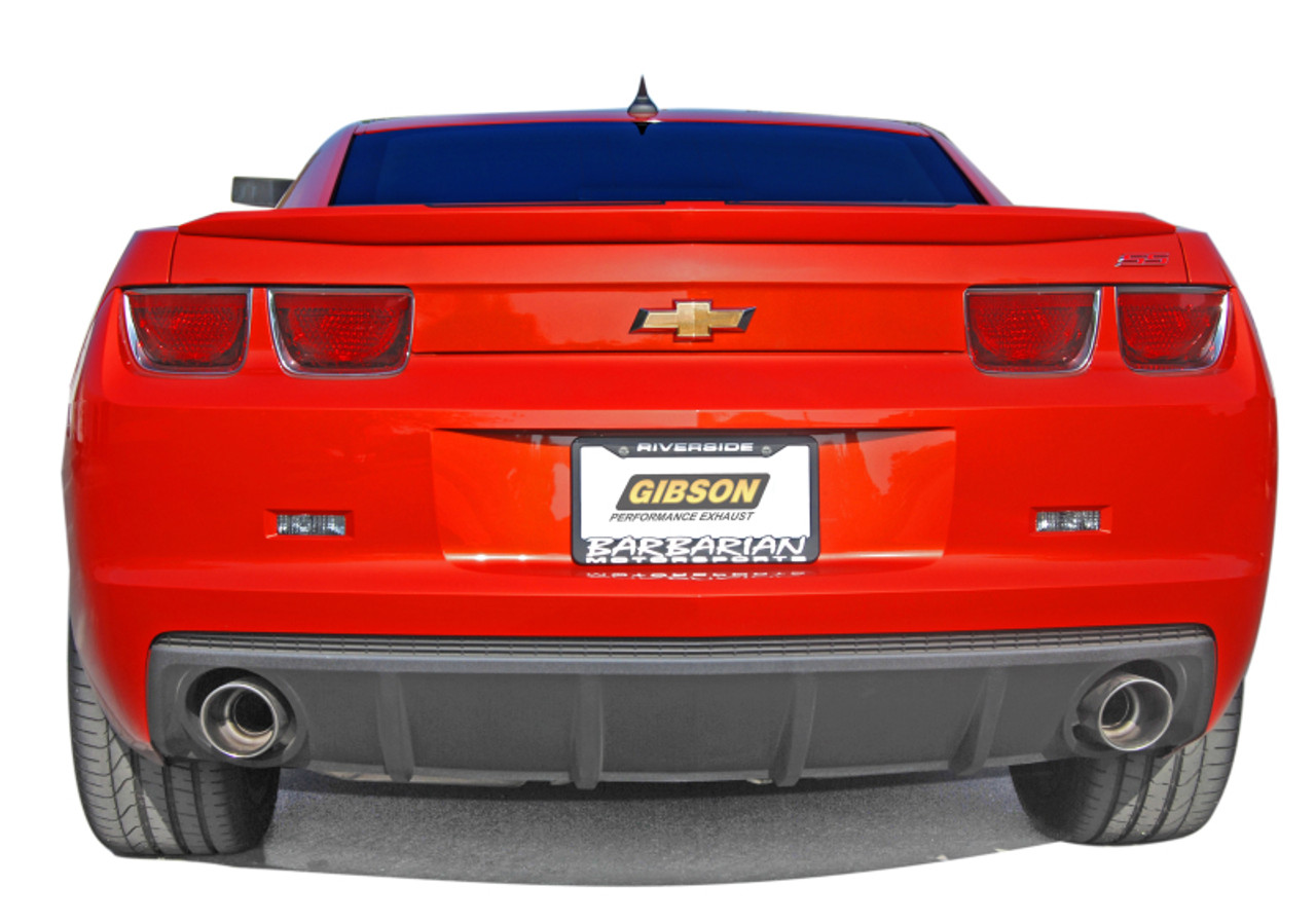 Gibson 2010 Chevrolet Camaro SS 6.2L 2.25in Cat-Back Dual Exhaust - Stainless - 620002