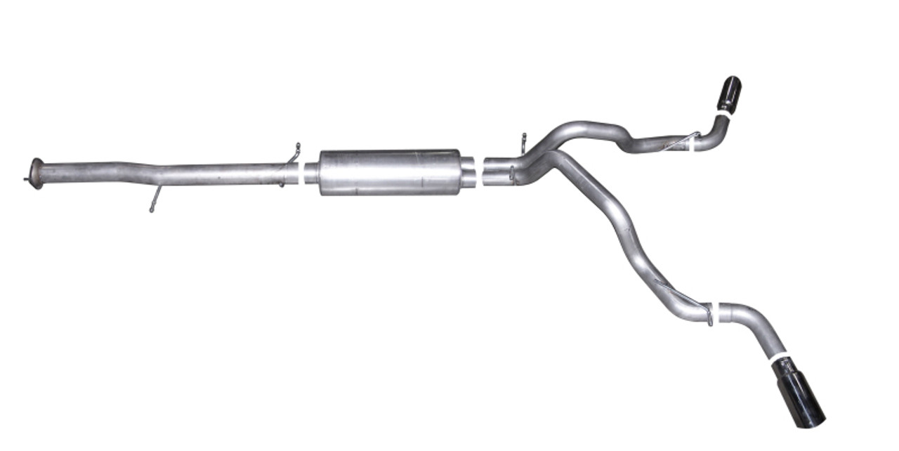Gibson 07-09 GMC Sierra 1500 Denali 6.2L 3in Cat-Back Dual Extreme Exhaust - Stainless - 65579