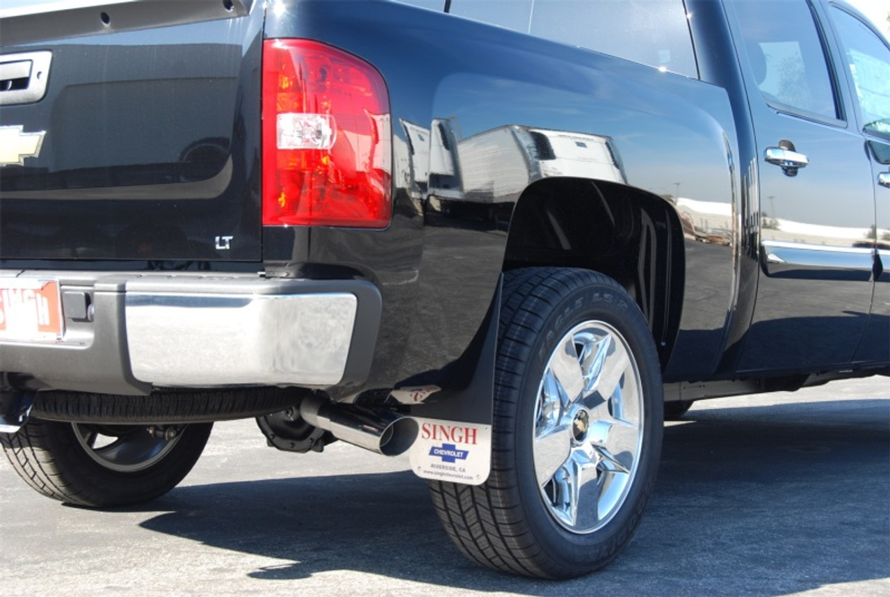 Gibson 10-13 Chevrolet Silverado 1500 LS 4.8L 2.25in Cat-Back Dual Sport Exhaust - Stainless - 65638