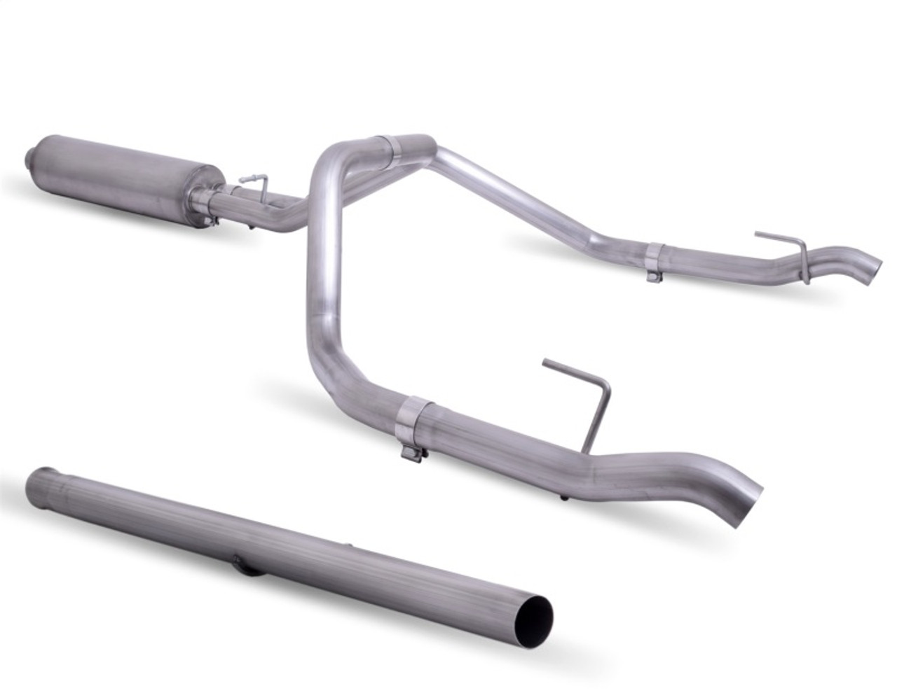 Gibson 19-23 Silverado/GMC Sierra 1500 5.3L Crew Cab Cat-Back Dual Split Exhaust - 65698