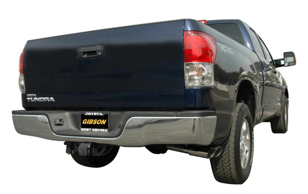 Gibson 07-19 Toyota Tundra Limited 5.7L 2.5in Cat-Back Dual Sport Exhaust - Stainless - 67101