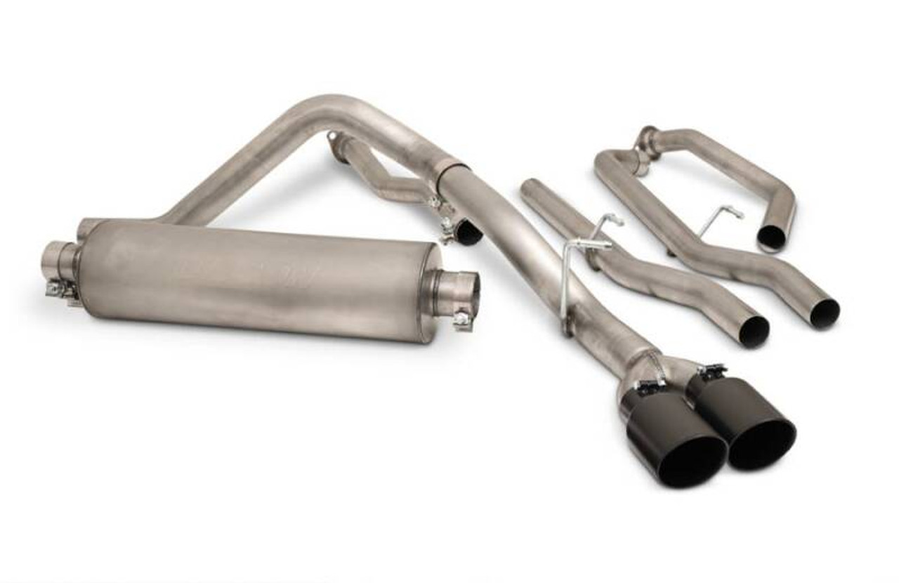 GIbson 22-24 Toyota Tundra 3.5L-T V6 Crew Max Stainless Cat Back Dual Sport Exhaust - 67105