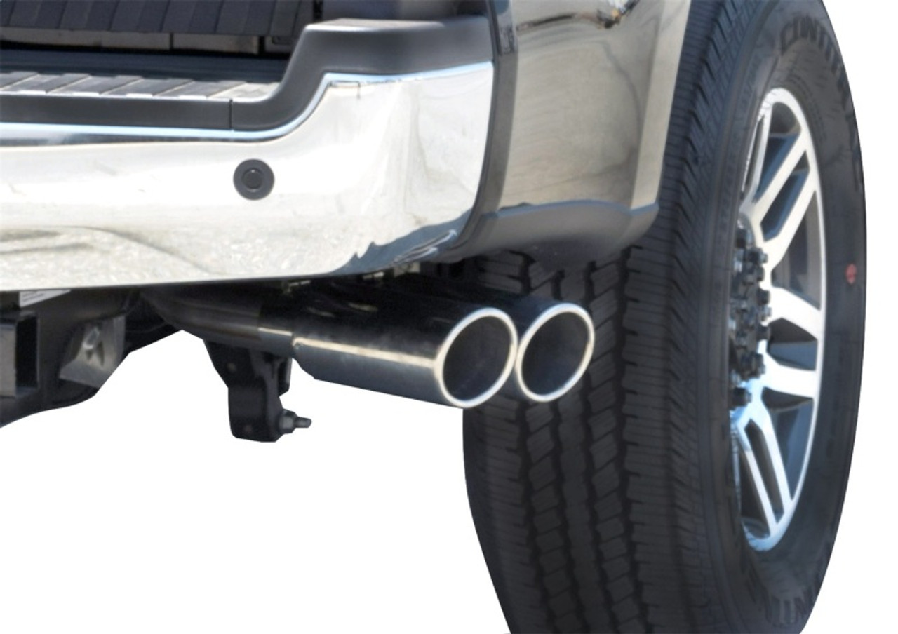 Gibson 20-24 Ford F250/F350 Super Duty Cat-Back Dual Sport Exhaust System - Stainless Steel - 69136