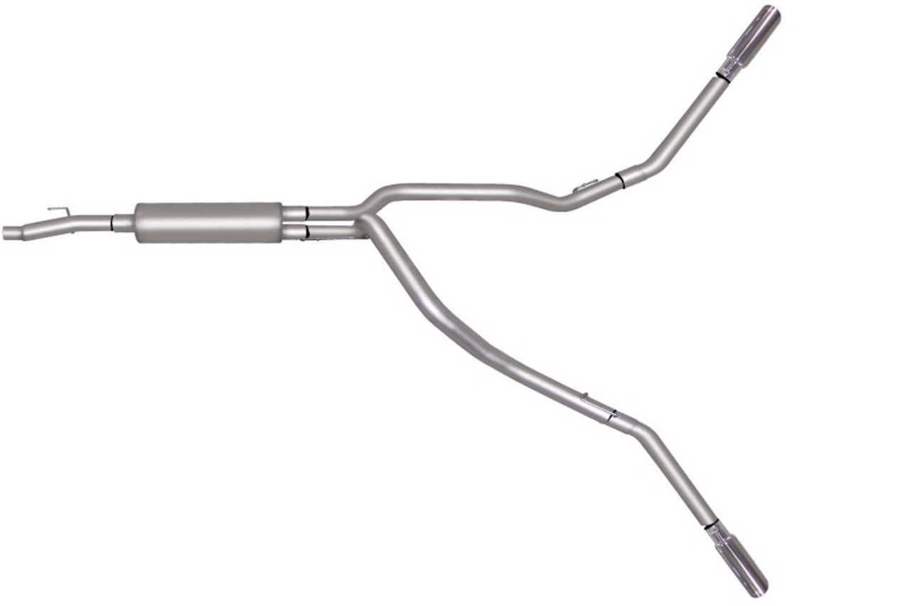 Gibson 04-08 Ford F-150 STX 4.6L 2.5in Cat-Back Dual Extreme Exhaust - Aluminized - 9008