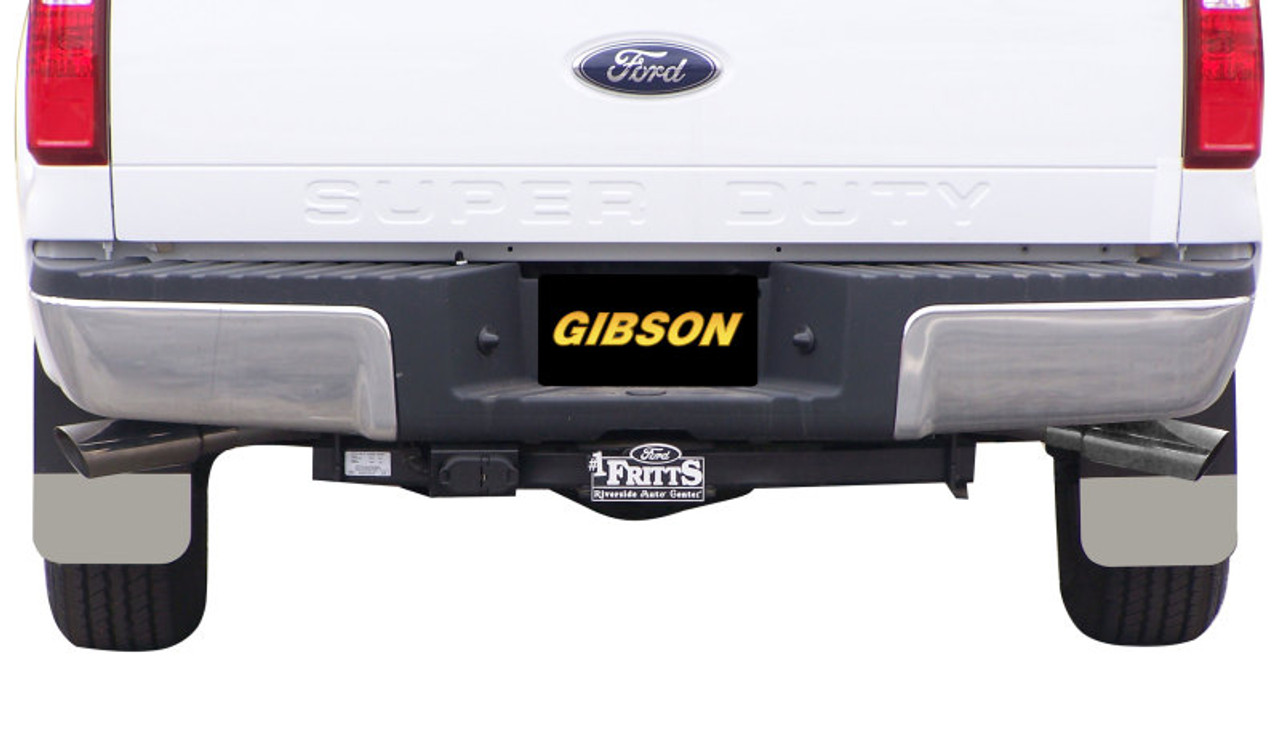 Gibson 08-09 Ford F-250 Super Duty FX4 5.4L 2.5in Cat-Back Dual Extreme Exhaust - Aluminized - 9115