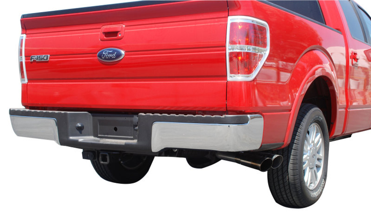 Gibson 09-10 Ford F-150 XLT 4.6L 2.5in Cat-Back Dual Sport Exhaust - Aluminized - 9207