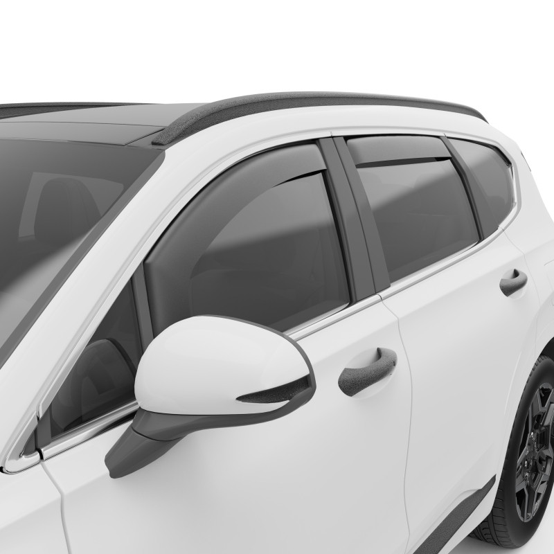 EGR 4pc Matte Black In-Channel Window Visors 19-23 Hyundai Santa Fe - 578175 Photo - Primary